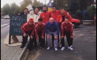 „A“ mužstvo – První výjezd v Divizi „A“ naše Áčko zvládlo a přehrálo v malé Biosce R. S. C. Čechii Slaný rozdílem 6:9 !!!