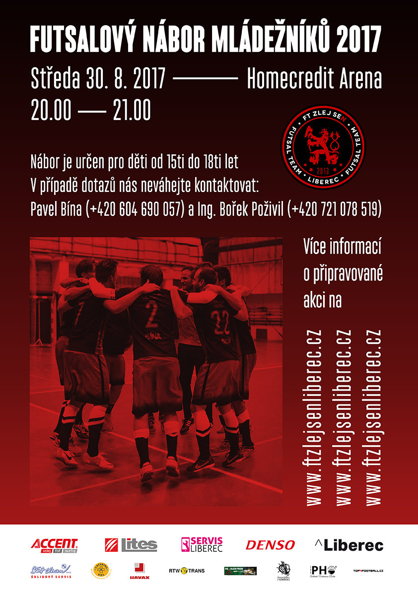 „Jun.“ – Futsalový nábor mládežníků !!!