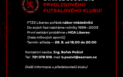 „Jun.“ – SEN nabírá nové členy ! První setkání nováčků se uskuteční 29.08. v HCA Liberec !!!