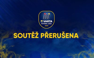„Info“ – VARTA futsal liga dostala od svazu měsíční STOPku ! Zvažují se 2 varianty ukončení soutěže !!!
